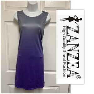 Zanzea Sleeveless Ombré MIDI Dress
